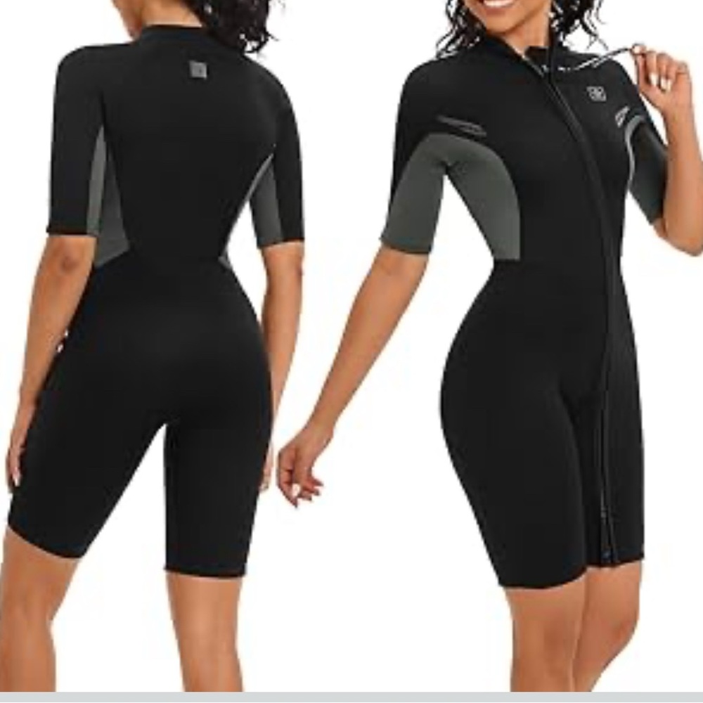 Seaskin shorty wetsuit women 2mm size small new without tags